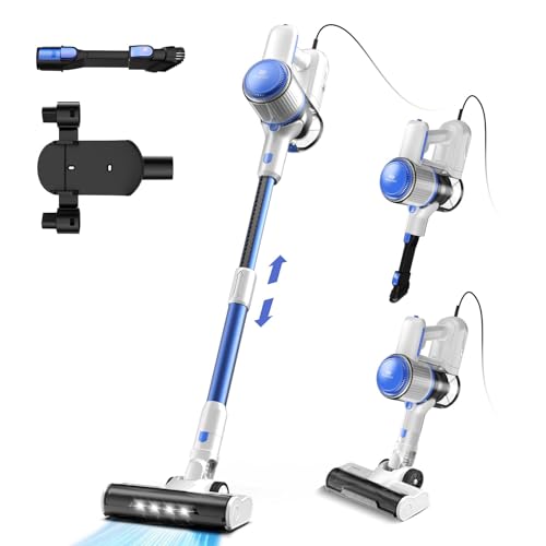 TASVAC Corded Stick Vacuum, 600W Powerful 26Kpa Suction Vacuum Cleaner