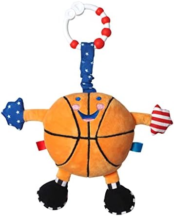 Baby Basketball | Ideal from Birth to 2 Years | Fantastic First Basketball | Play and Inspire Your Basketball Star | with Added Baby Sensory Features | LITTLE SPORT STAR Plush Toy Collection