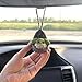 DICHA Crochet the Baby Child Hanging for Car-Aesthetic Car Accessories for Women-Handmade Car Ornaments Charms for Rear View Mirror-Y-oda