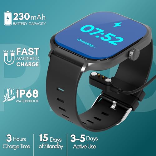 iN Tech Smart Watch Pro (Advanced) - 2.01" HD Touch Screen - Smart Watches for Mens Womens Watches - Smart Watch Men - Fitness Watch - Fitness Tracker Heart Rate/Sleep/SpO2 Monitor - Smart Watches Men - Image 7