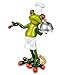 Produktbild formano lustige Frösche Figur Koch Poly 17 cm