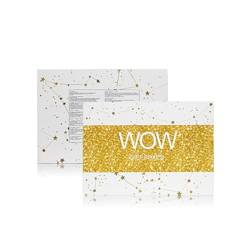 Calendrier de l'Avent 2024 : 24 jours de beauté surprises Kit de maquillage pour compte à rebours de Noël Uzh380 (blanc, 31 x 22 x 3 cm)