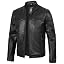 Clintn - Black Cowhided Men Jacket