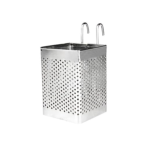 DOITOOL 2Pcs Pauzinhos De Aço Inoxidável Colher De Aço Inoxidável Escorredor De Pratos De Aço Inoxid