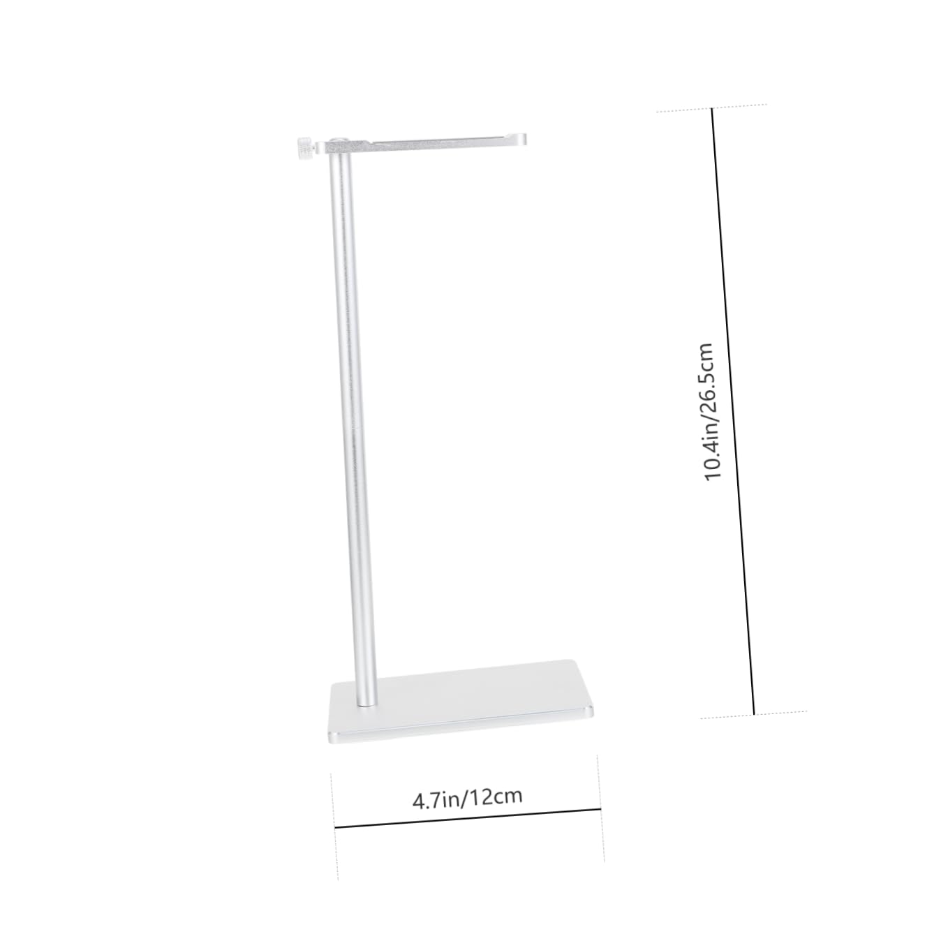 Hemobllo Supporto per Cuffie da Scrivania Organizza Auricolari di Tutte le Misure in Lega di Alluminio e Silicone per Uffici e Hotel