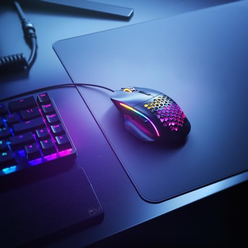 Gaming Model I Mouse da gaming wired - Superleggero 69 g, 2 tasti scambiabili, RGB, piedini in PTFE, 9 tasti programmabili, supporto laterale per il pollice - Nero - Mouse gaming - Immagine 5