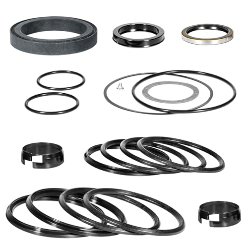 Cylinder Rebuild/Repair Seal Kit Fit for Case 580CK with Model 33 Backhoe Swing Cylinder Years 1966-1971 1-3/4