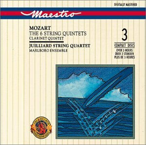 6 String Quintets / Clarinet Quintet [Audio CD] Mozart; Marlboro Ensemble and Juilliard String Quar