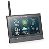 Bresser MeteoChamp Estación meteorológica radiocontrolada con sensor exterior alimentado por energía solar. Centro meteorológico inalámbrico HD WLAN 7 en 1 incl. anemómetro y pluviómetro #4