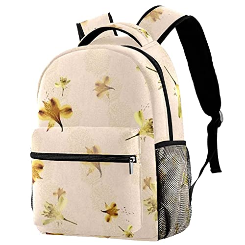 Sac à dos à fleurs soulageant le dos des enfants pour l'école et le voyage
