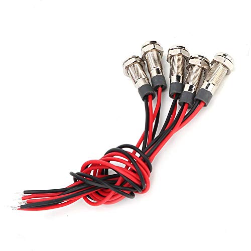 Aufee Indicatore di avvertenza da 5 Pezzi, Lampada...