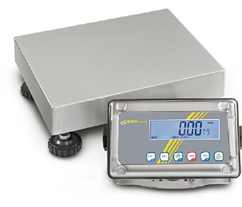 For Demand wiic150l Bilancia acciaio inox SFE, graduati 50 gr, scuola di pesaje 1 – 150 kg, lunghezza 500 mm x 400 mm larghezza x 137 mm altezza