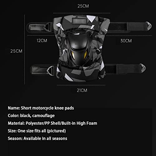 Squisita Protezione per Ginocchiere per Moto Ginocchiere per Equitazione Unisex per Moto Motocross Montagna Attrezzatura Anticaduta per Quattro Stagioni,Mimetico,Taglia Unica,Sensational421