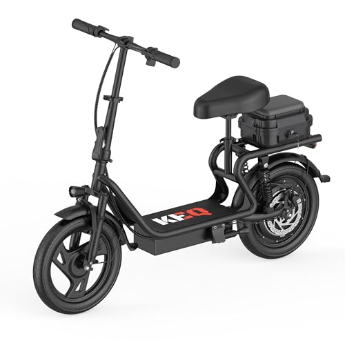 KEQ Electric Scooter Adults with Seat, 48V 22.5AH...