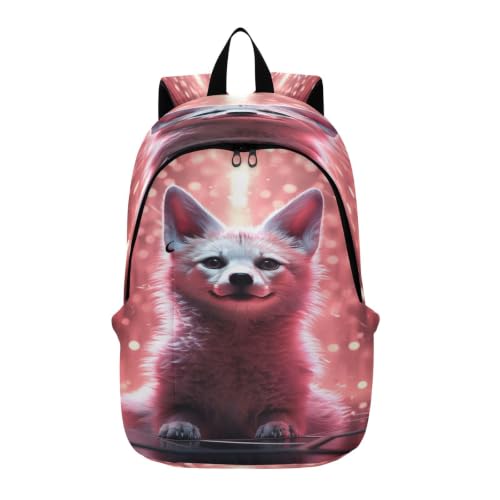 Sac à dos ordinateur portable fantaisie renard de voyage