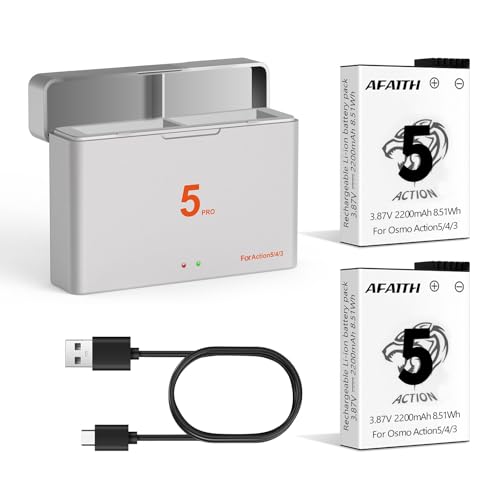 Batterie pour DJI Osmo Action 4 5Pro 3 résout le manque d'autonomie en voyage