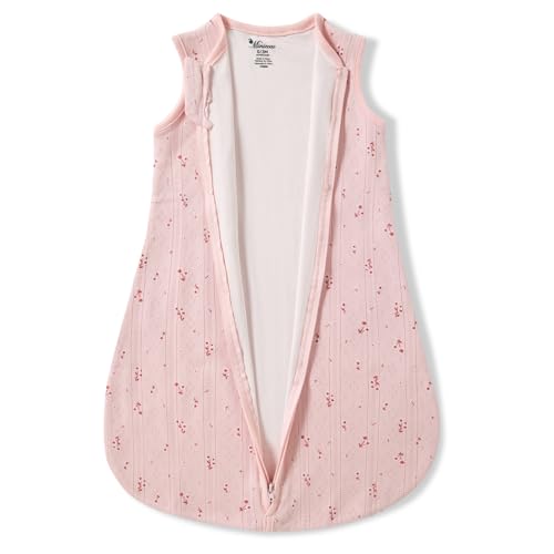 Image of Baby Organic Cotton Sleeveless Wearable Blanket for Summer 0-6 Months
