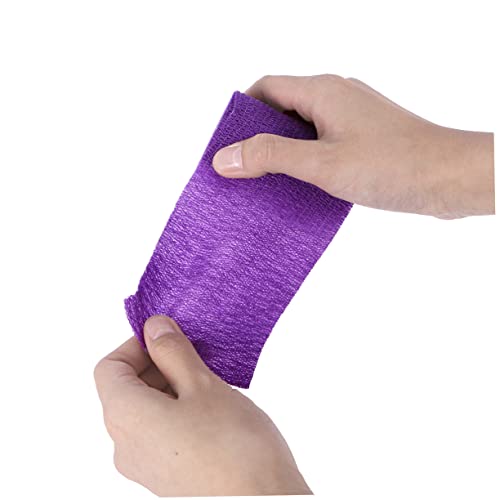Healvian Ataduras Elásticas De Fita De Gaze Branca Ataduras Atléticas De Fita Adesiva Branca Atadura