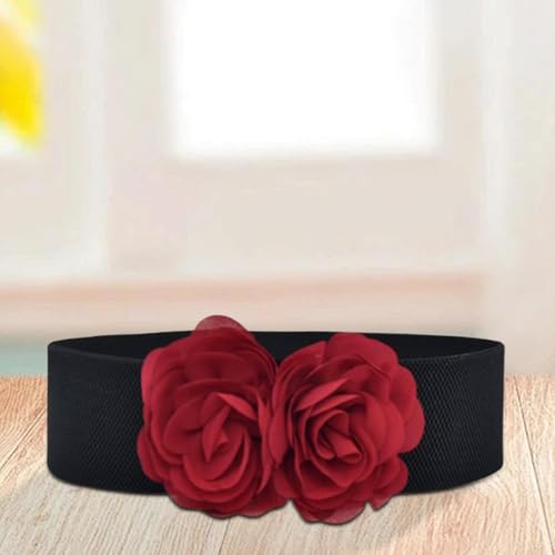 Womens Wide Belt Stretch Cinch Belt for Sweater Coat Clothes Maxi Shirt Decor3