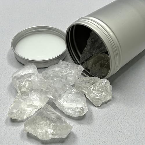 NATURAL STONES® - CUARZO BLANCO Piedras naturales en bruto 3-5 cm Pack 250 gr - Protégete, amuleto de la suerte - Piedras y cristales naturales de sanación (Cuarzo Blanco)