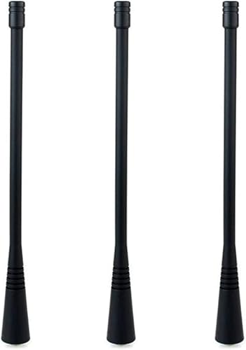 GP-88 UHF Walkie Talkie Antena de goma Rango 403-520MHz 6 pulgadas PMAE4016 para Motorola CP150 CP200d CT250 CT450 HT750 HT1250 EX500 EX600XLS GP380