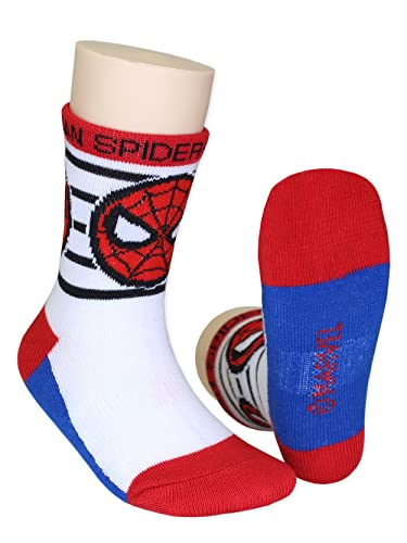 Super Hero Adventures Spider-Man Boys Toddler 6 pack Crew Socks3