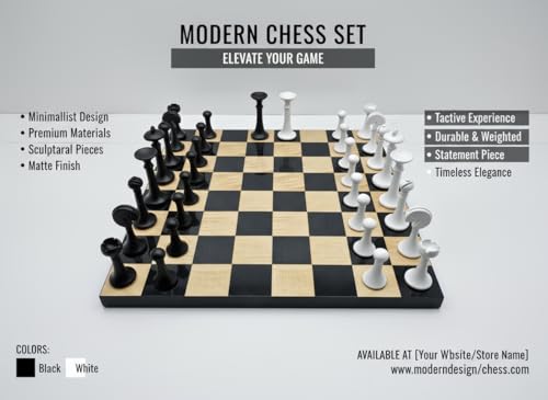 Set de Ajedrez Grande 15.7 pulgadas con piezas de zinc miniatura 2