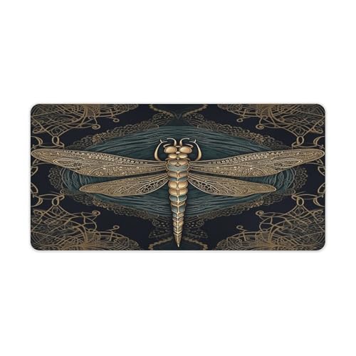 Dragonfly Desk Mat alfombrilla grande de ratón antideslizante miniatura 1