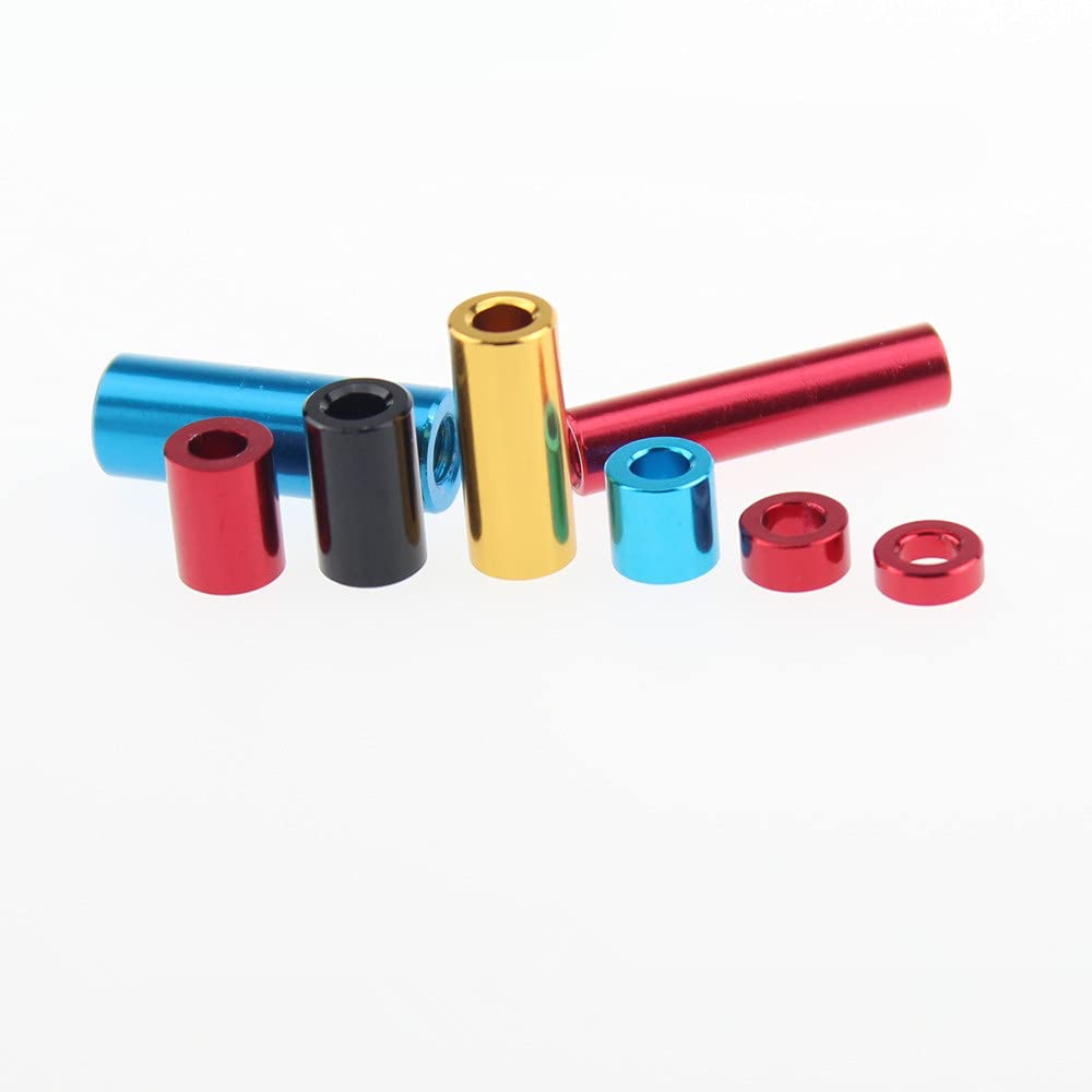 Distanziatori Alluminio M3 Distanziali E Manicotti In Alluminio Filettati M3 - Diametro 5/6mm, Lunghezze Da 4mm A 200mm Distanziali Per Progetti Fai-da-te - Foto 10
