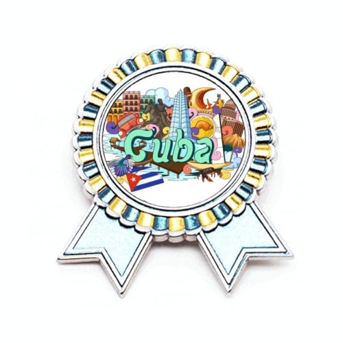 Broche Trinidad Cuba graffiti pour personnaliser vos vêtements lors de vos sorties