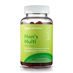 Amazon Elements - Men’s Organic Multivitamin, 90 Gummies (3 Gummies per Serving), Vegetarian, Gluten free, Certified Organic (Previously Revly)