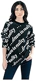 Pantora Dream in Reality Relaxed Fit Sweater, Black, Small