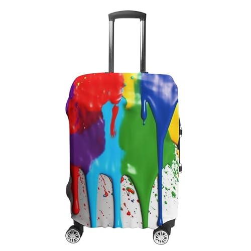Housses de bagage extensible XL motif fleurs et animaux pour valise lavable de 48,3 à 81,3 cm