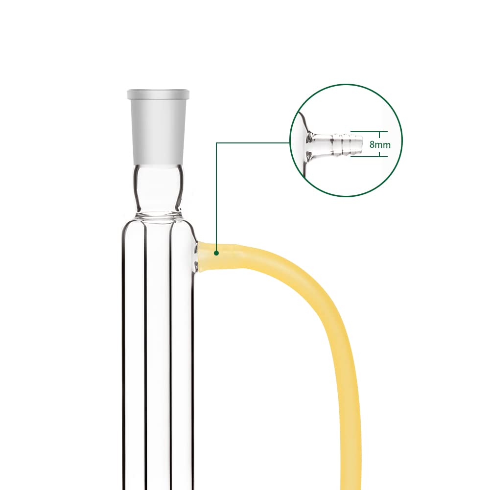 FunChem Gummischlauch, Reiner Latexschlauch aus Naturkautschuk, 9 mm Außendurchmesser, 6 mm Innendurchmesser, Super Elastisch und Langlebig, 2,7 m