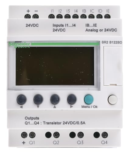Schneider Zelio II SR2B122BD automate programmable compact 24V CC 8 entrées - 2