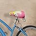 Rainbow Unicorn Waterproof Bike Seat Cover Soft Bicycle Seat Padding Bikes Saddle Cushion for Exercise Mountain