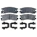 ACDelco 17D714MH Professional Semi-Metallic Rear Disc Brake Pad Set
