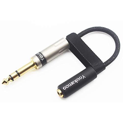 Youkamoo Adaptador 6.35mm Macho a 4.4mm Hembra Balanceado miniatura 1