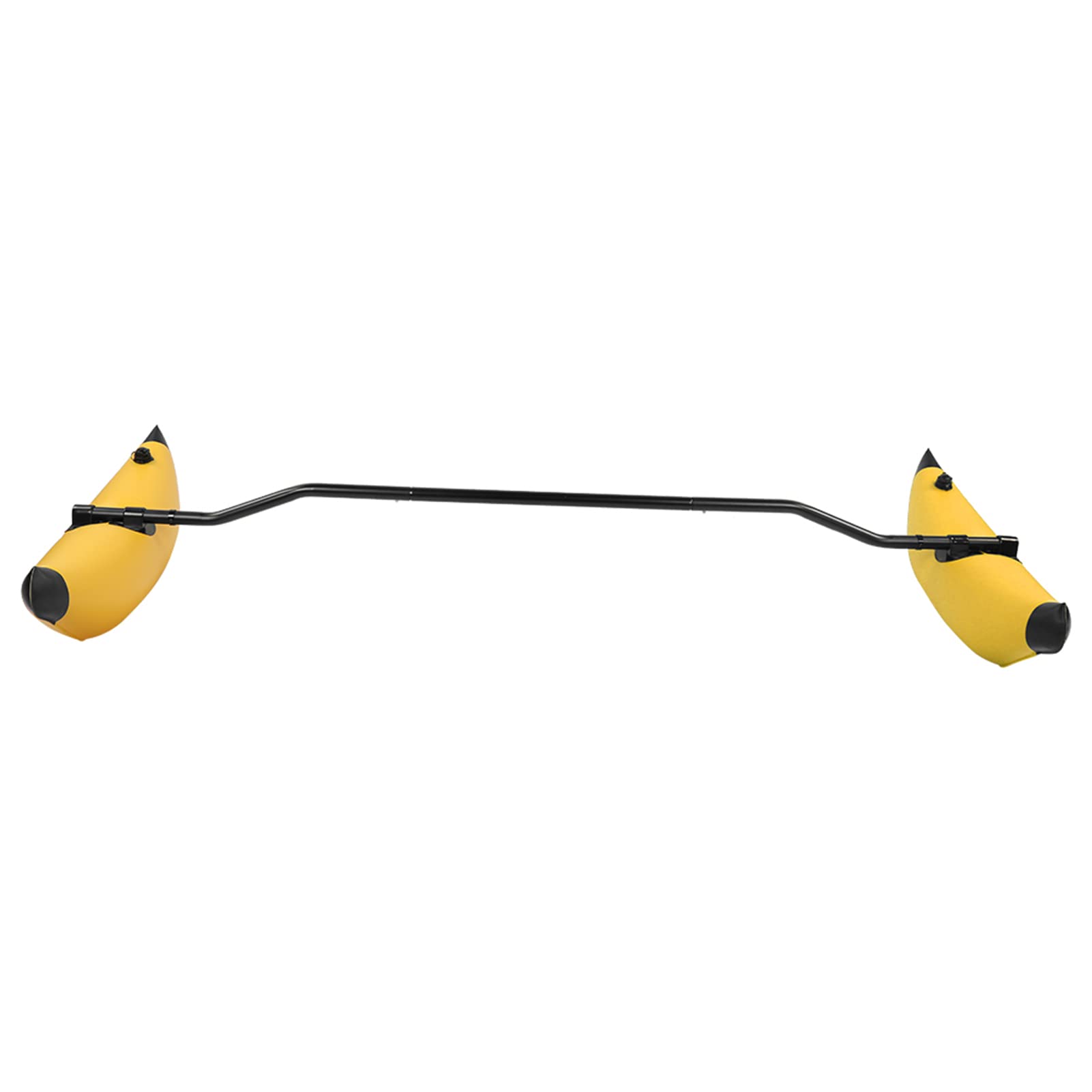 Stabilizzatore a braccio per kayak, stabilizzatore gonfiabile per kayak con lavorazione fine, per canoa kayak (giallo)