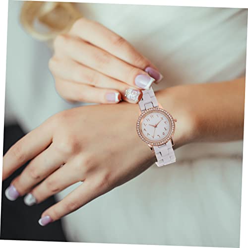 Bracelet de montre céramique de remplacement luxe avec boucle déployante double