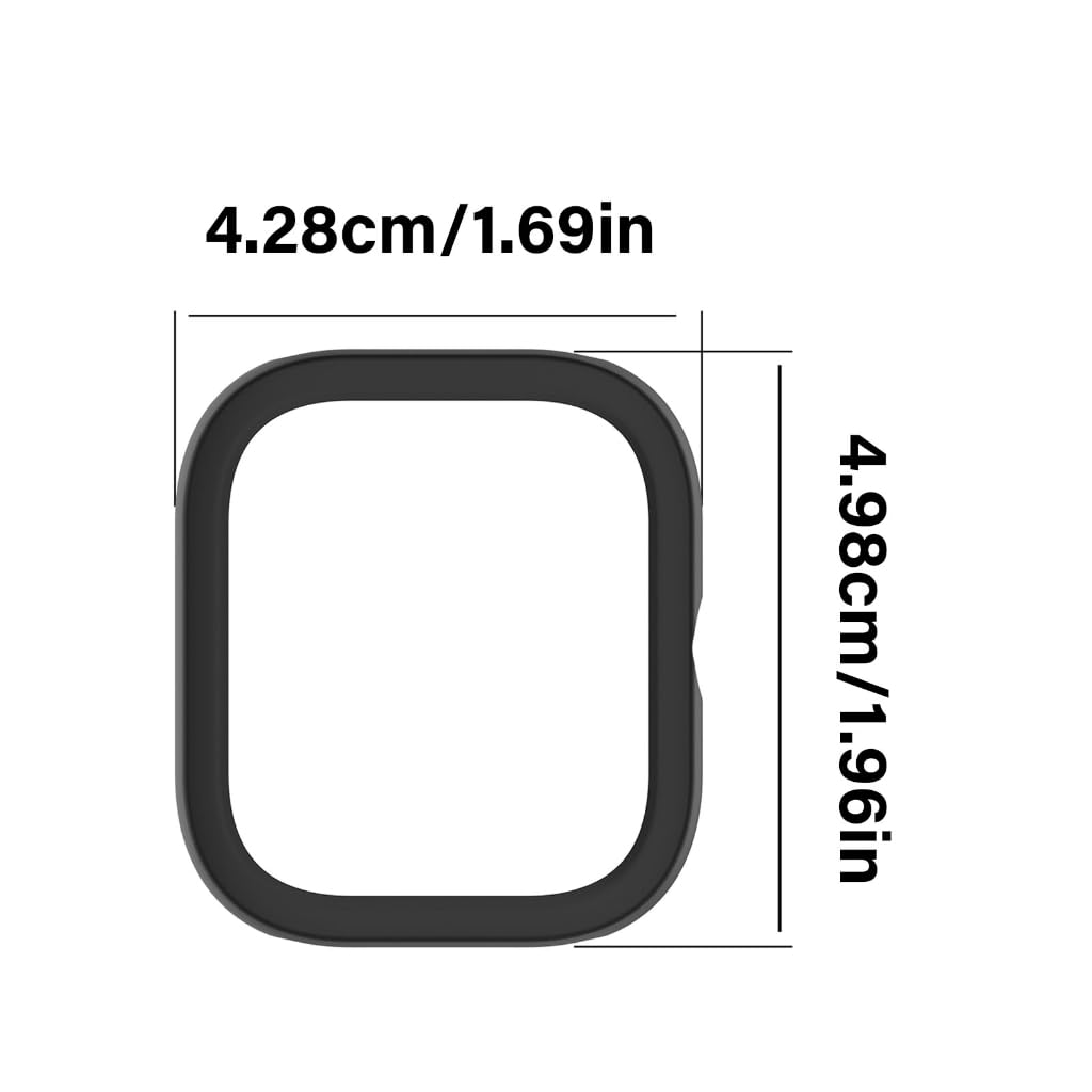 Boîtier de protection facile à installer et résistant aux rayures pour montre connectée Watch 5