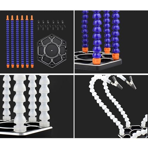 Aide à la souder troisième main flexible pour bloquer circuit imprimé et PCB