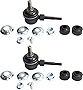 Garage-Pro Front Sway Bar Link Compatible with 1994-2001 Acura Integra and 1997-2000 Acura EL, Set of 2, Driver and Passenger Side