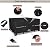 Hadisi Patio Furniture Covers,Outdoor Furniture Cover Waterproof,600D Rectangular Patio Heavy Duty Table Cover,Outdoor Dining Table and Chair General Purpose Furniture Covers 88"L x 62"W x 28"H-Black