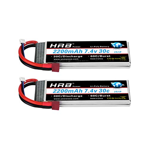 Batterie Lipo 2S 7.4V résolvant les coupures de courant de votre voiture ou avion