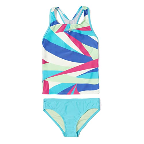Image of Speedo Girls Swimsuit Two Piece Tankini Thick StrapTankini Set