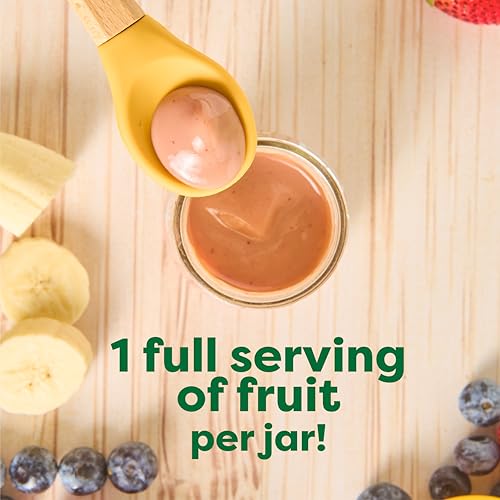 Beech-Nut Organic Baby Food, Banana Strawberry Blueberry, Stage 2, 4oz,10ct - Image 5