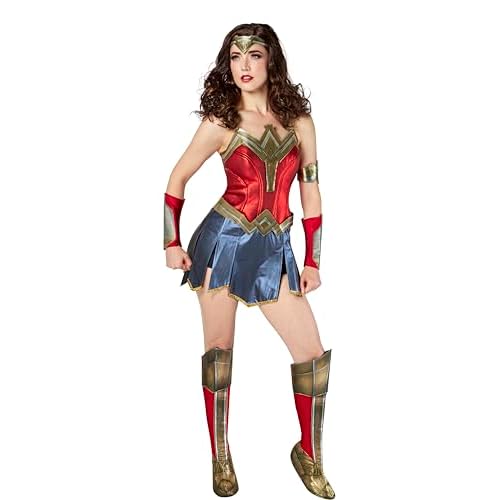 Rubies 701000M000 - Disfraz de Dc Comics Wonder Woman 84 para adultos, talla para mujer, multicolor, talla M