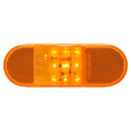 Optronics Led C/M 6 Oval 9D W/Turn Flsh Mt Mid-Ship Reflex 75Ab #TOP24