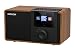 Produktbild Noxon iRadio 1  Internetradio (TFT Farbdisplay, WLAN, Line-Out, Fernbedienung, Netzteil) Walnuss/schwarz